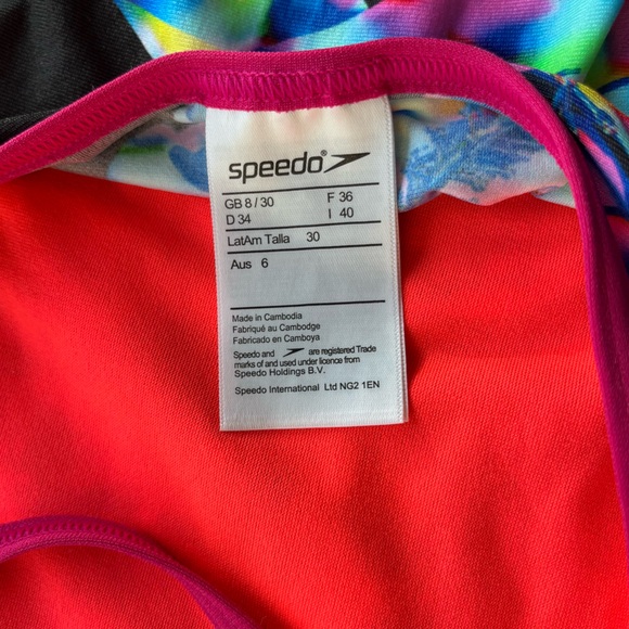 Speedo Bio-Illuminate Tieback Swimsuit 30 - Picture 5 of 8